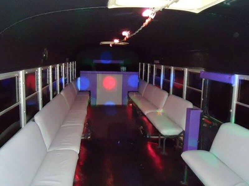 Party bus service enough room