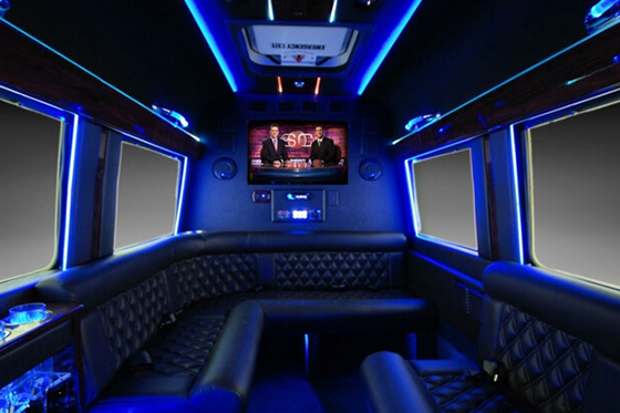 luxury Spinter van interior